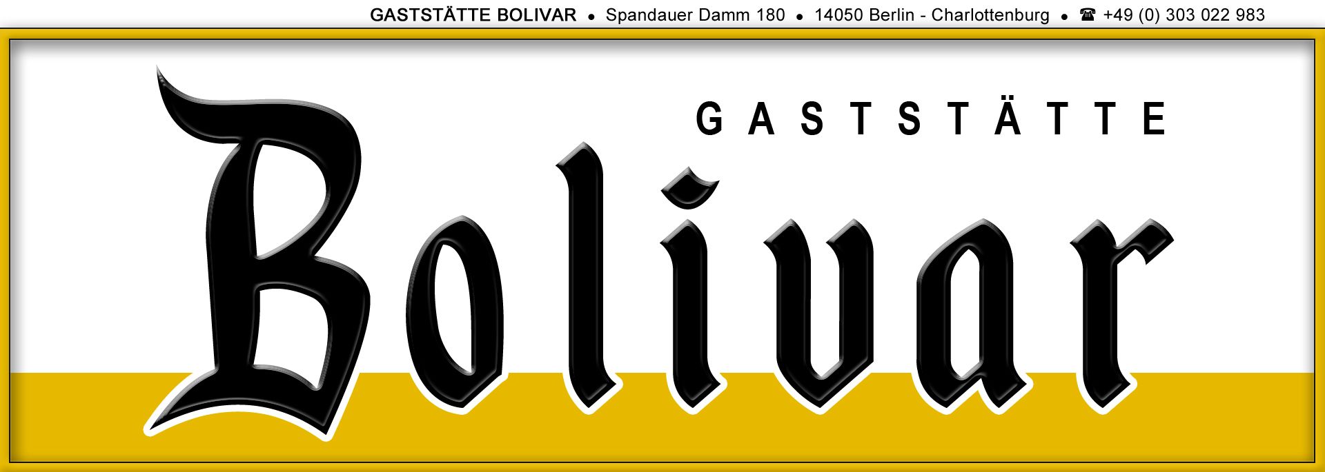 Gaststätte, Lokal, Restaurant, Kneipe, Berlin, Charlottenburg, Westend, Bolivar, essen, verwöhnen