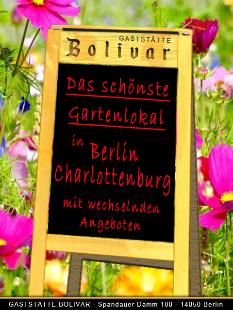 Frühschoppen in geselliger und fröhlicher Runde - Gemeinsam etwas Essen und Trinken - Wir bieten frische Biere Essen der Saison und mehr in unserem schönen Gartenlokal an - Wohin in Berlin - ins Bolivar - Dieses ist das richtige Ausflugsziel