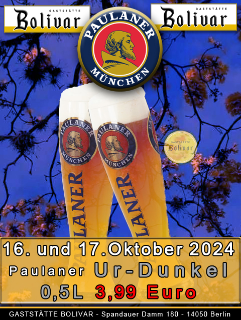 Angebot am 16 und 17 Oktober 2024 - Paulaner Ur-Dunkel 0,5L